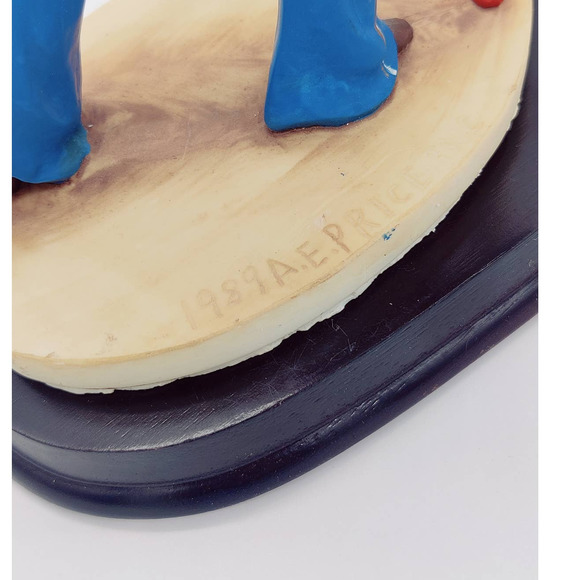 Vintage Tango 10" Dance Sculpture 1989 A.E.P. Albert E Price Bellmawr New Jersey - Picture 5 of 16